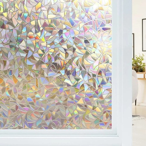 Rainbow frosted window - , film