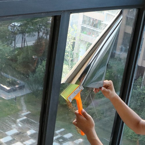 One way mirror window film - one,