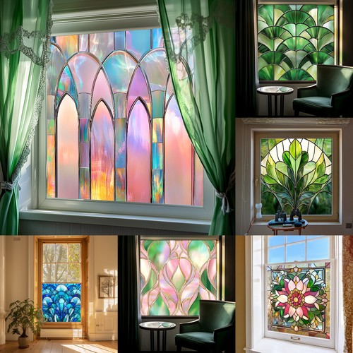 Static cling glass window - uk,